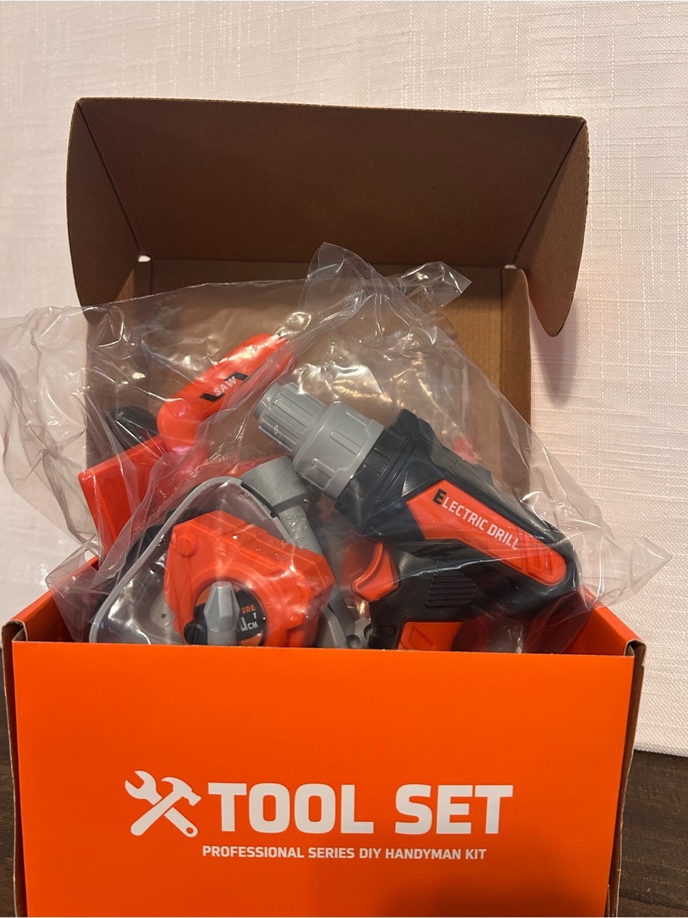 *Open Box* Realistic Play Handyman Kid’s Tool Kit